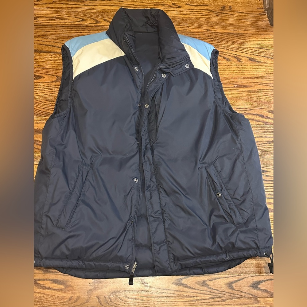 Vintage Y2K Gap Down Quilted Reversible Puffer Vest
